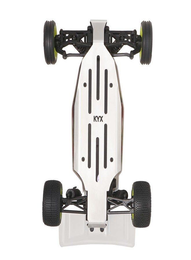 KYX قطع غيار وإكسسوارات حماية هيكل من الفولاذ المقاوم للصدأ من KYX Racing لسيارة التحكم عن بعد 1/24 LOSI Micro-B 2WD Buggy - Image 3